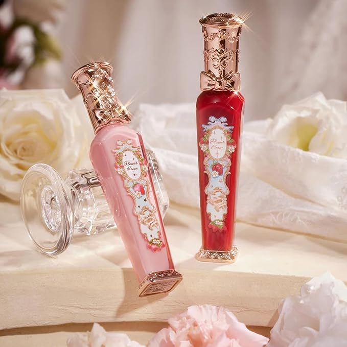 Flower Knows Strawberry Rococo Cloud Lip Cream,Long Lasting Rosy Coral Matte Lipstick,Hydrating Lip Stain,Transfer & Smudge Proof Velvet Liquid Lipstick for Girls&Women,0.12 Fl Oz(S02 Peachy Milk)