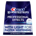 Crest 3D Whitestrips Professional Effects + LED Light – Teeth Whitening Kit, 1 Light + 20 Treatments, Each with 1 Upper/1Lower, 40 Strips – Crest 3DWhite Teeth Whitening Strips