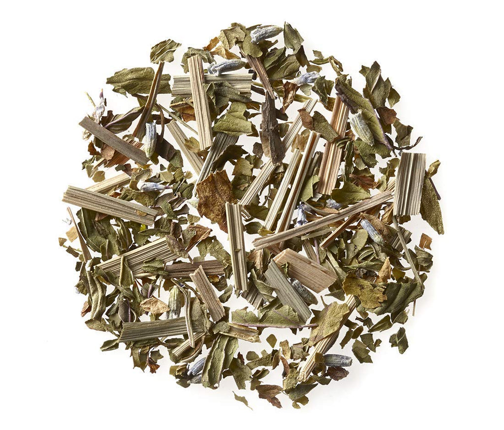 Golden Moon Tea Organic Mint Medley Herbal Tea - Caffeine Free - Loose Leaf, Non GMO - 1 Ounce