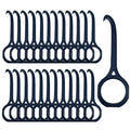 25PCS Dark Blue Aligner Remover Tool,Clear Aligner Removal Tool for Invisalign,Removal Aligner Tooth Hook for Invisible Braces