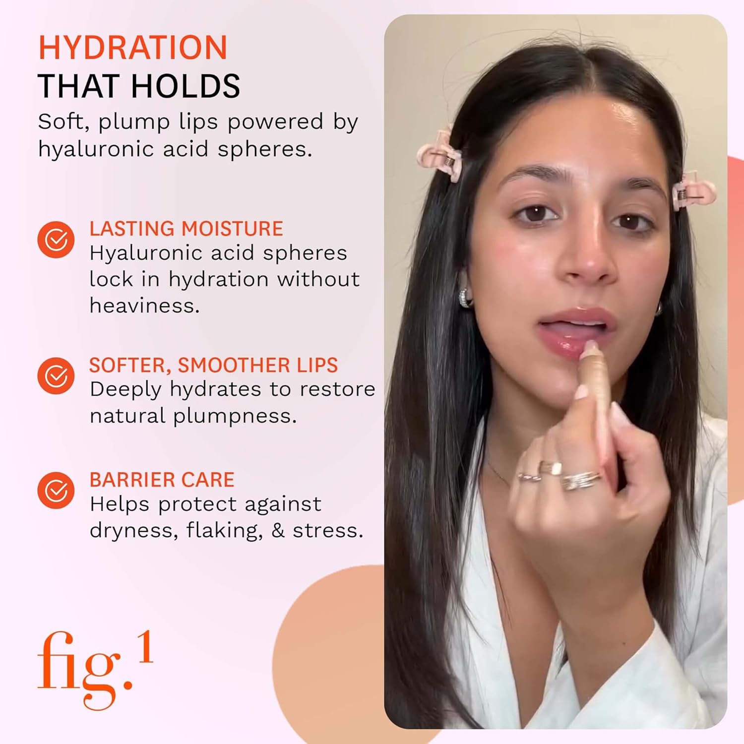 Fig.1 ReviveLip Enzyme Mask | Hydrating Lip Balm for Dry Flaky Lips – Vegan Moisturizing Lip Treatment with Papain & Hyaluronic Acid | Overnight Lip Mask | Lip Moisturizer for Sensitive Skin 0.5 oz