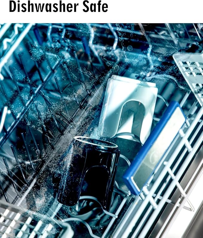 3 oz Original Ceramic Bathroom Cup Dispenser with 5 PLA Paper Cups, Bathroom Essential Accessories for Mouthwash Cup Holder (2 Pack, Grey)