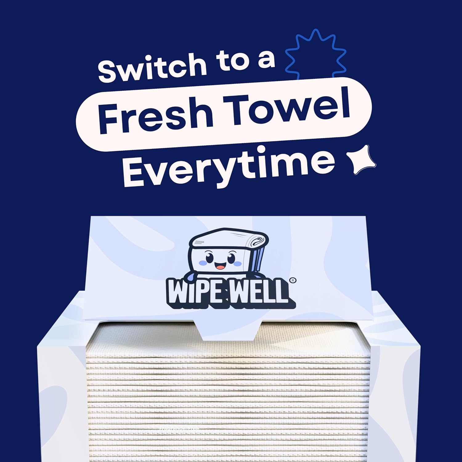 Disposable Face Towels, 50 Ct, 1 Pack, Ultra Soft Facial Dry Wipes, Multi-purpose for Skin Care, Dye-Free, Paraben-Free, Makeup Remover Clean Towel