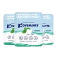 Movemints Clear Aligner Mints - Patented, Edible Alternative to Chewies - Freshen Breath and Improve Dry Mouth with Xylitol - Spearmint (3 Pack)