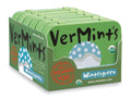 VerMints Organic Breath Mints Wintergreen - Real Long-Lasting Refreshment, Travel Size Tin - Non-GMO, Vegan, Nut Free, Gluten Free & Kosher Organic Candy Mints- 1.41oz Tins (Pack of 6)