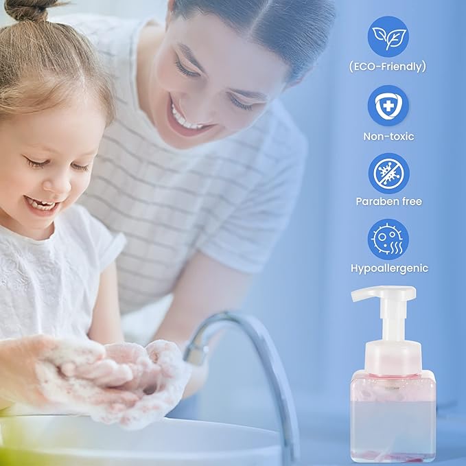 20 Pack Foaming Hand Soap Tablet Refills, 4 Scent, 12g Big Tablets, Makes 240 fl oz Soap Total, Eco Friendly Hand Wash Tablets Lemon, Coconut, Oceanic, Lavender Fragrance