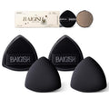 Makeup Sponge Set For Foundation Concealer, Triangle Powder Puff Soft Sponges Blender, Latex Free Blender Sponge For Liquid, Cream, and Powder Seamless & Flawless Makeup (Black)