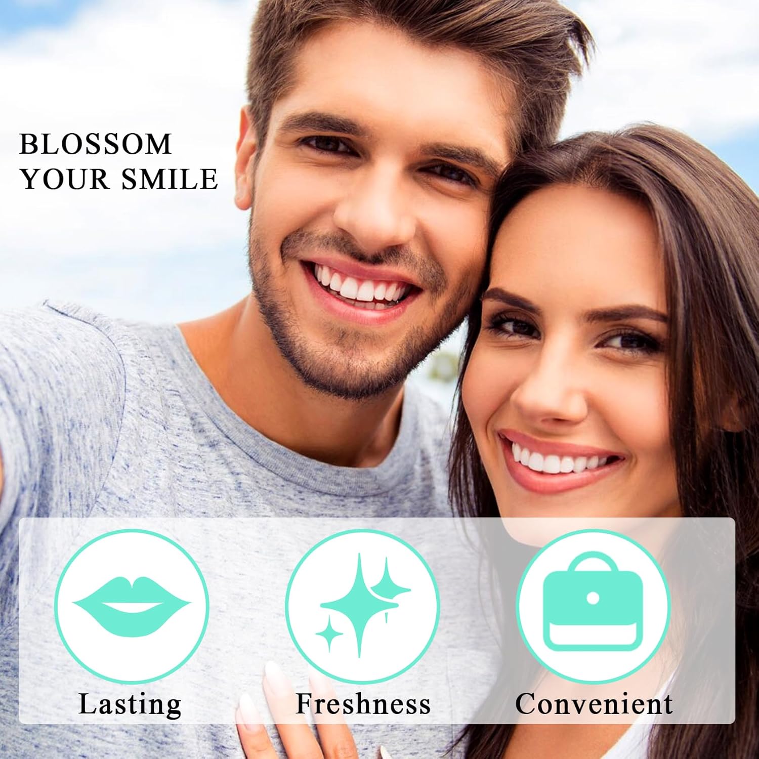 Travel Size Mouthwash,Mini Mouthwash Travel Size Bulk Portable Mouth Wash Set,Individual Small Travel Mouth Wash Packets for Fresh Breath(Pack of 60) A20