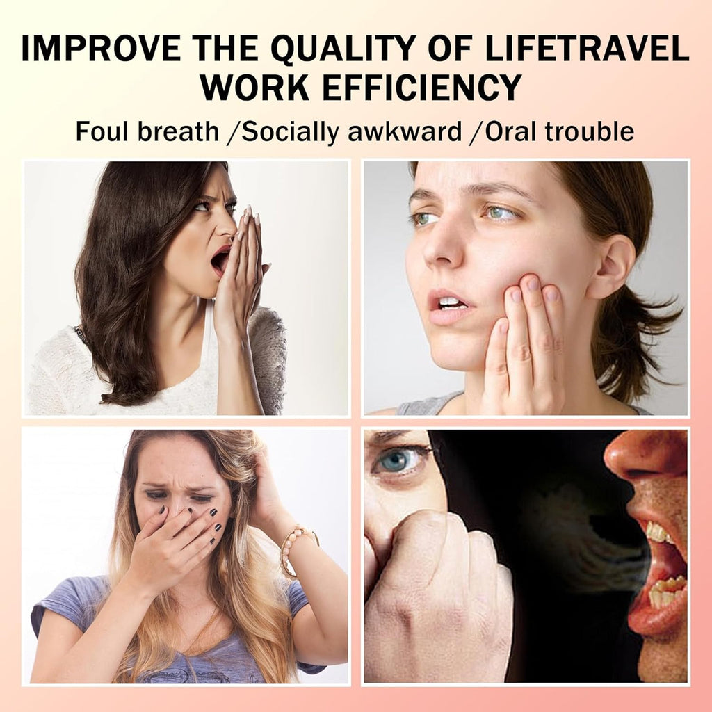 40PCS Peach Oral Care Travel Mouthwash,Fresh Breath Travel Size Mouthwash,Individually Wrapped Mini Mouth Wash,Refreshing Oral Mouth Rinse,Oral Cleaning Mouth Wash for Adults