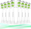 Replacement Toothbrush Heads for Philips Sonicare diamondclean Electric Toothbrush Heads Compatible with Sonicare 4100 5100 5300 6100 c2 c1 c3 w Snap-on Electric Tooth Brush Handle, 8 Count, White
