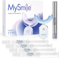 MySmile Deluxe 10 Min Teeth Whitening Kit with 28 LED Light, 35% Carbamide Peroxide Teeth Whitening Gel, Helps Remove Years of Stains from Coffee, Soda, Wines, Smoking, Food