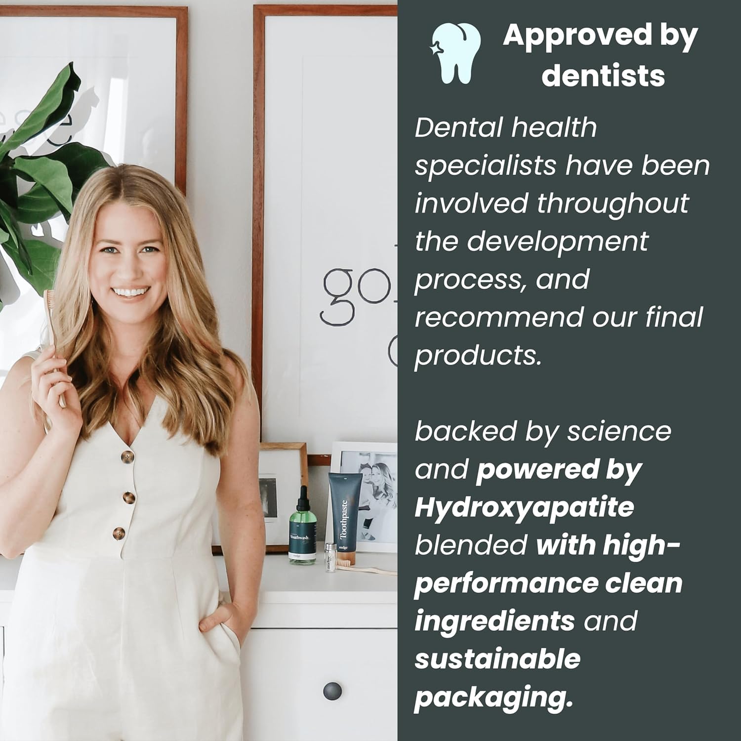 Nudge 10% Nano Hydroxyapatite Toothpaste, Remin+ with Vitamin E, Fluoride-Free, SLS Free, Helps Remineralize Enamel, Supports Dry Mouth Relief and Sensitive Teeth, Orange, 4 oz (Pack of 3)