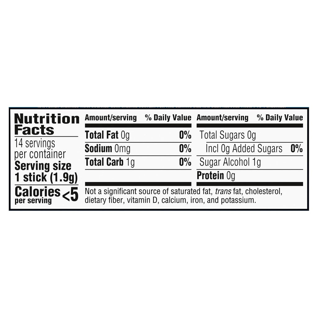 Trident Mint Bliss Sugar-Free Chewing Gum, 12 Packs of 14 Pieces (168 Total Pieces)