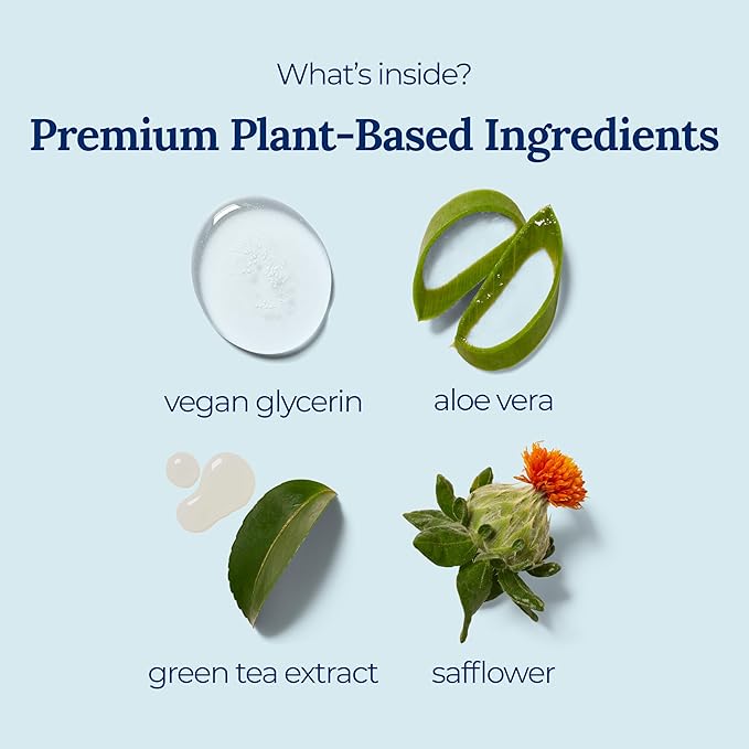 Sandalwood Lotion Hand Sanitizer | Travel Essential | TSA-Approved | Moisturizing Hand Lotion | Made with Aloe Vera & Essential Oils | Rich in Vitamin E | Cleanse & Moisturize | Travel Size | 3-Pack