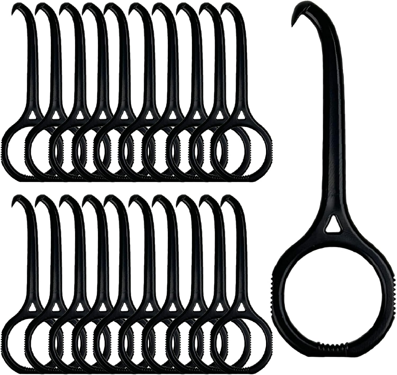 20PCS Aligner Removal Tool,Black Clear Aligner RemoverTools for Invisalign Removable Retainers, Aligners,Braces Removal Kit