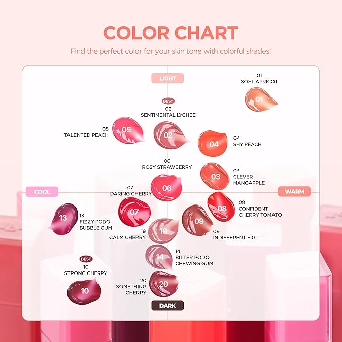 lilybyred Bloody Liar Coating Tint | Korean Glossy Lip Stain, Vivid & Juicy Color, Syrupy Shine, Moisturizing, Long-Lasting & Smudge-Proof, Non-Sticky, Lightweight, 0.14 oz. (05 Talented Peach)