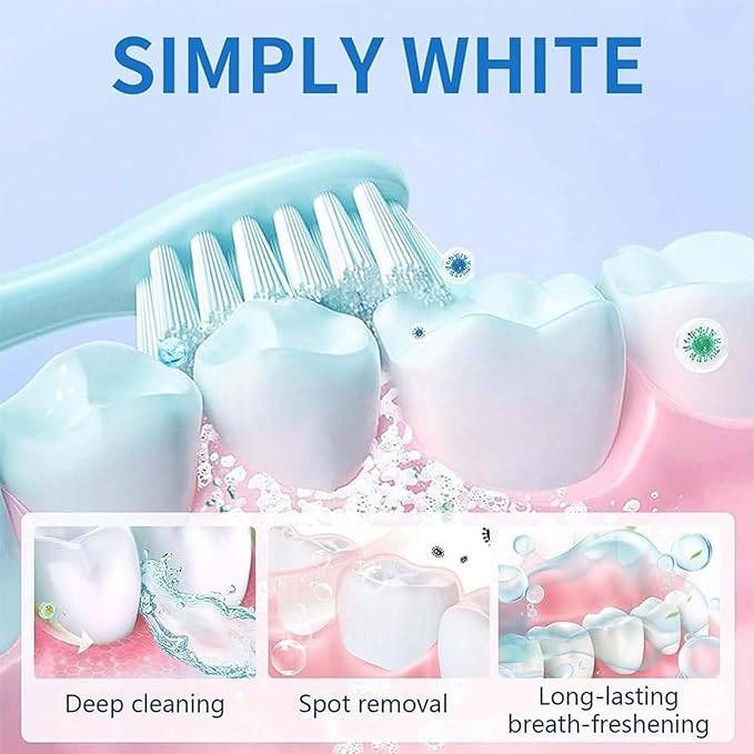 Lumaglow Natural Whitening Powder, Shimmer Deluxe Teeth Whitening Powder, Lumaglow Whitening Powder, Natural Teeth Whitener, Instant Stain Removal, Mint Flavor (3)