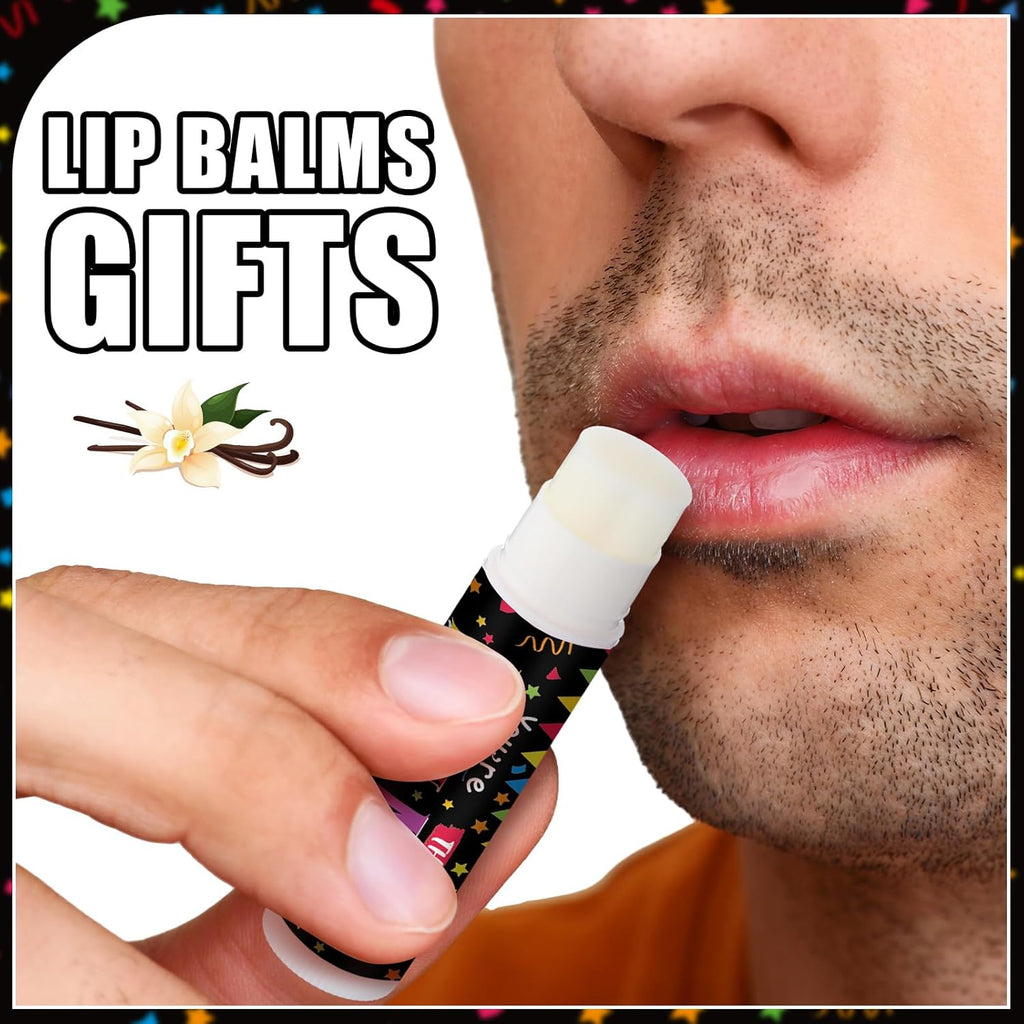 30 Pack Christmas Employee Appreciation Gifts Bulk Lip Balms Teacher Staff Team Thank You Gifts You're the Balm Thanksgiving Christmas Appreciation Party Favors for Coworkers Women Men(Heart)