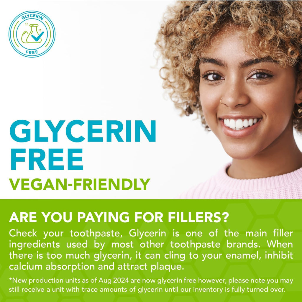 Nano hydroxyapatite Toothpaste Fluoride-Free Dentist Formulated Remineralizing Anti Cavity Enamel Support Sensitive Teeth Toothpaste Flavor Variation 3 Pack: Citrus Blast, Peppermint Wow, Wintermint