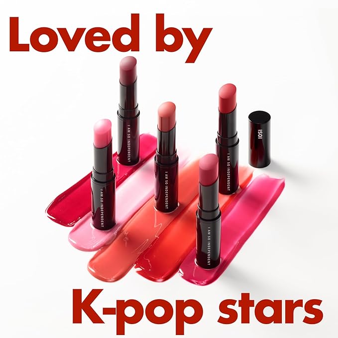 ISOI Bulgarian Rose Lip Treatment Balm (Rosy Coral) – Hydrating & Tinted Lip Balm for Dry Lips, Korean Skincare (0.18 oz, 5g)