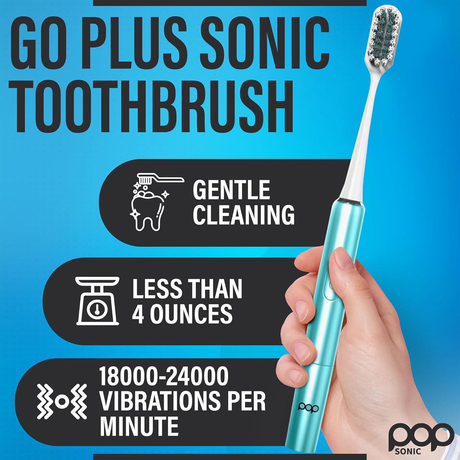 Go Plus Sonic Travel Electric Toothbrush