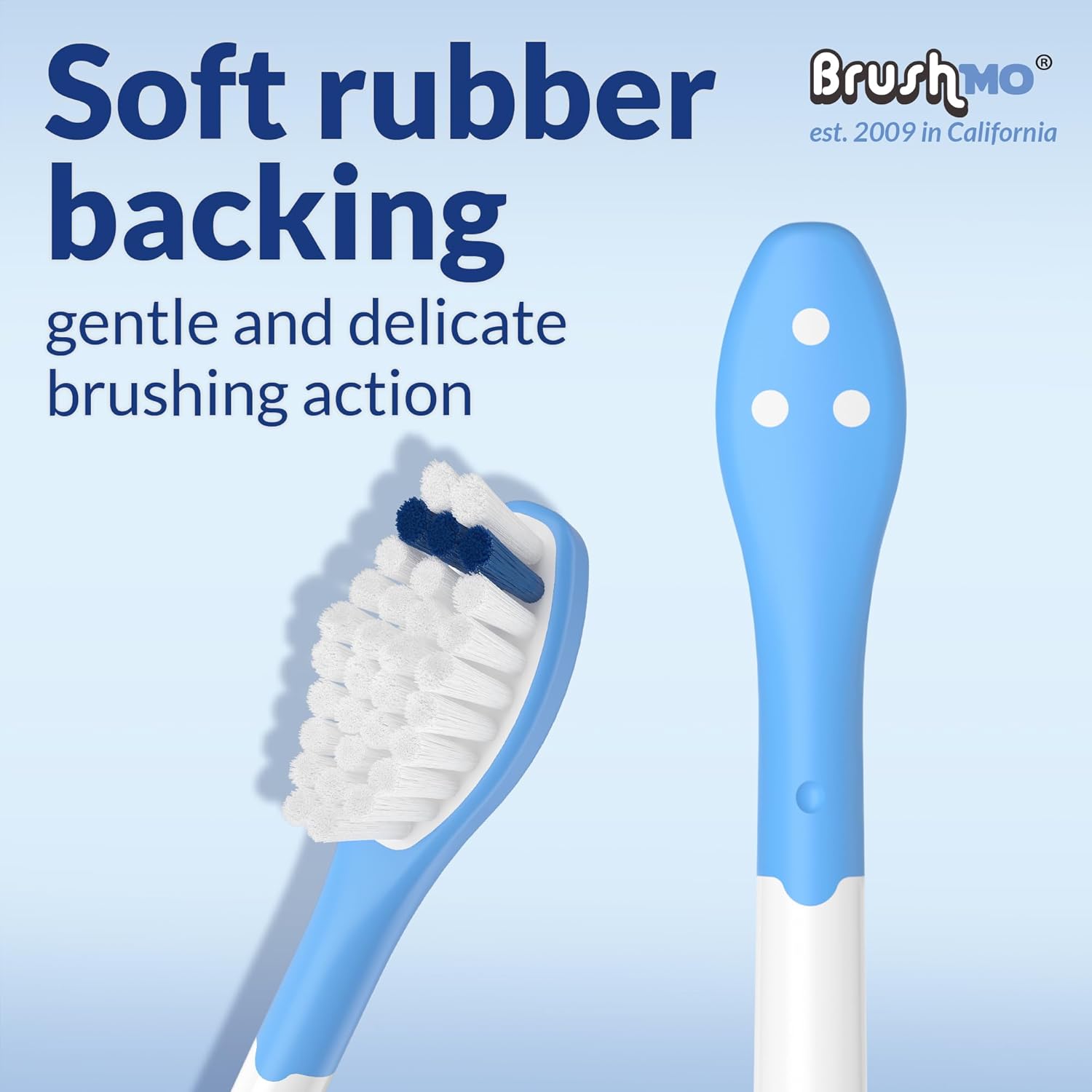 Brushmo Kids Replacement Toothbrush Heads, Compatible with Philips Sonicare for Kids HX6032 & HX6042, Ultra-Soft Dupont Bristles, 8-Pack for Ages 6+, Multi-Color (BM648)