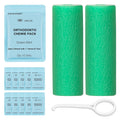 Invisalign Chewies, Chewies for Invisalign Aligners, Each Resealable Pouch Contains 2 Chewies and an Invisalign Remover Tool for Retainer and Orthodontic Care (Green Mint)