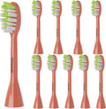 Replacement Toothbrush Heads Compatible with Philips One Sonicare Electric Toothbrush HY1200 HY1100, Tooth Brush Head Koi Red -10 Pack