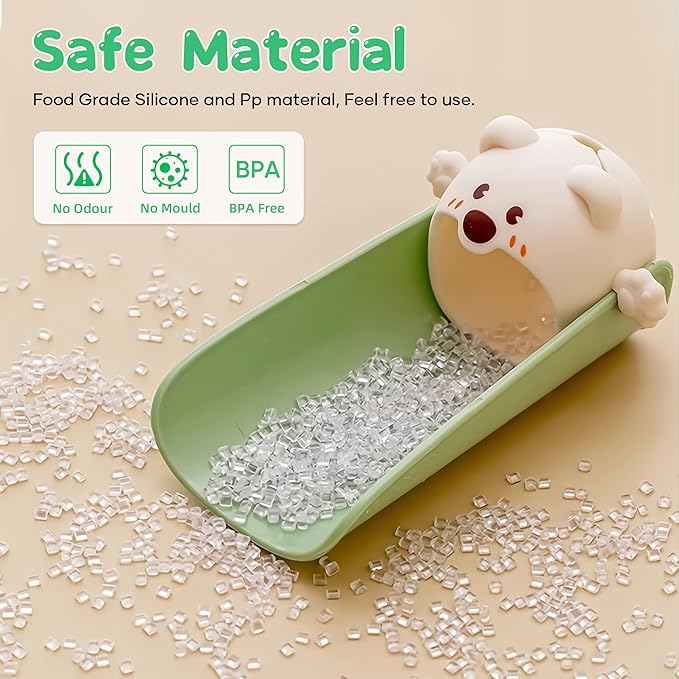 2 Pack Faucet Extender for Toddlers, Kids Sink Extender for Bathroom, Kitchen, EASICUTI Food Grade Silicone Faucet Extension, Baby Hand Washing Water Spout Extender Fits Standard & Gooseneck Faucet