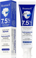 Hydroxyapatite Toothpaste - Fluoride-Free Nano Hydroxyapatite Toothpaste 7.5 | Enamel Repair | Breath Freshening | Mild Mint | Appropriate for Sensitive Teeth 4.23oz (1)