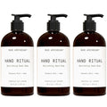 Muse Apothecary Hand Ritual - Aromatic and Nourishing Hand Soap, Infused with Natural Aromatherapy Essential Oils - USDA Certified Biobased - 16 oz, Rosemary Mint + Hemp, 3 Pack