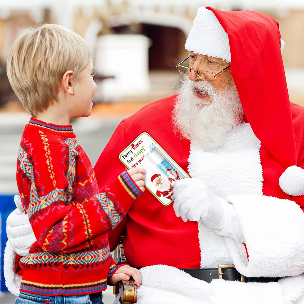 30 Pack Christmas Lip Balms Bulk Christmas Party Gifts Favors Stocking Stuffers Holiday Lip Balms Employee Staff Team Appreciation Gifts Thank You for Teacher Coworkers (Cute)