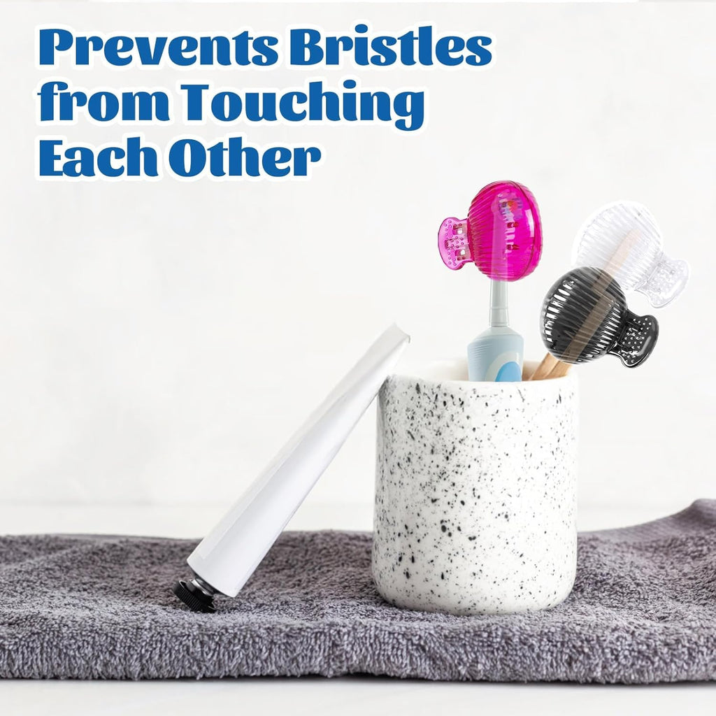 UCEC Toothbrush Caps, Toddler Electric Toothbrush Cover for Travel, Camping, Bathroom, School, Business - 8 Pack