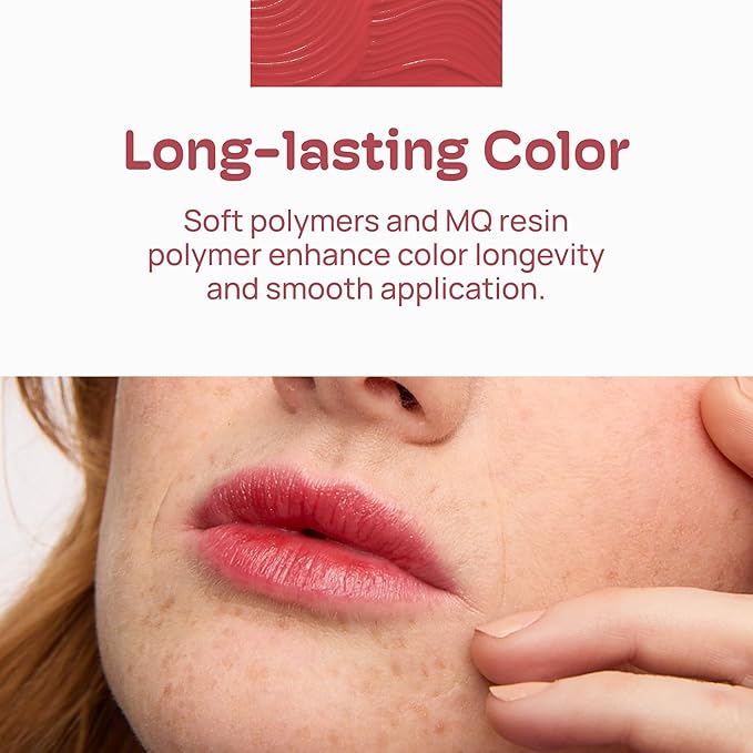 MIXIK Juicy Lip Tint, Hydrating Water-Based Lip Stain and Tint that feels light and fresh for Dewy and Radiant lips, Formulated with Blue Agave Extract for long lasting Moisturizing (Spiced Sangria)