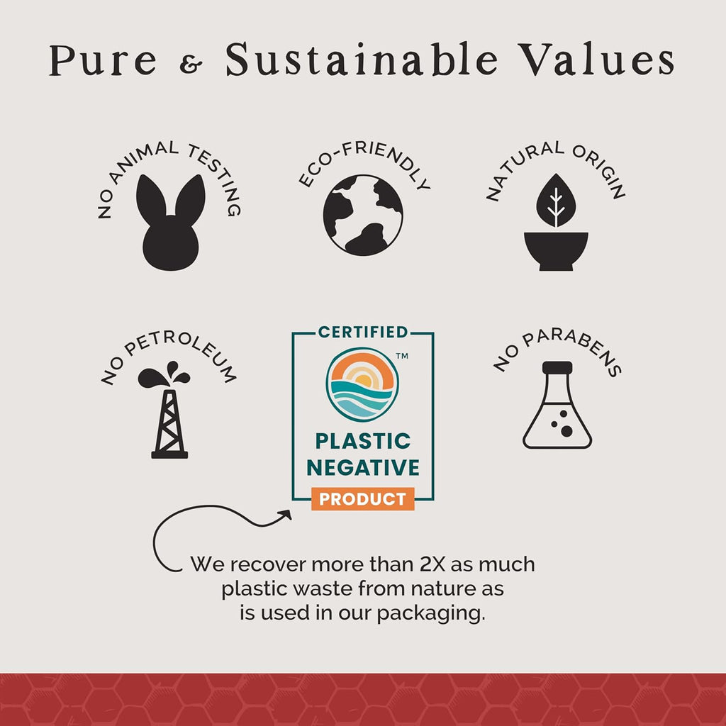 Natural Lip Balm - Organic & Natural Ingredients - Beeswax Based Moisturizing Lip Care Chapstick for Chapped Lips - Great Gift Idea - Farm & Bee - 0.15oz (Pack of 4 - Strawberry)