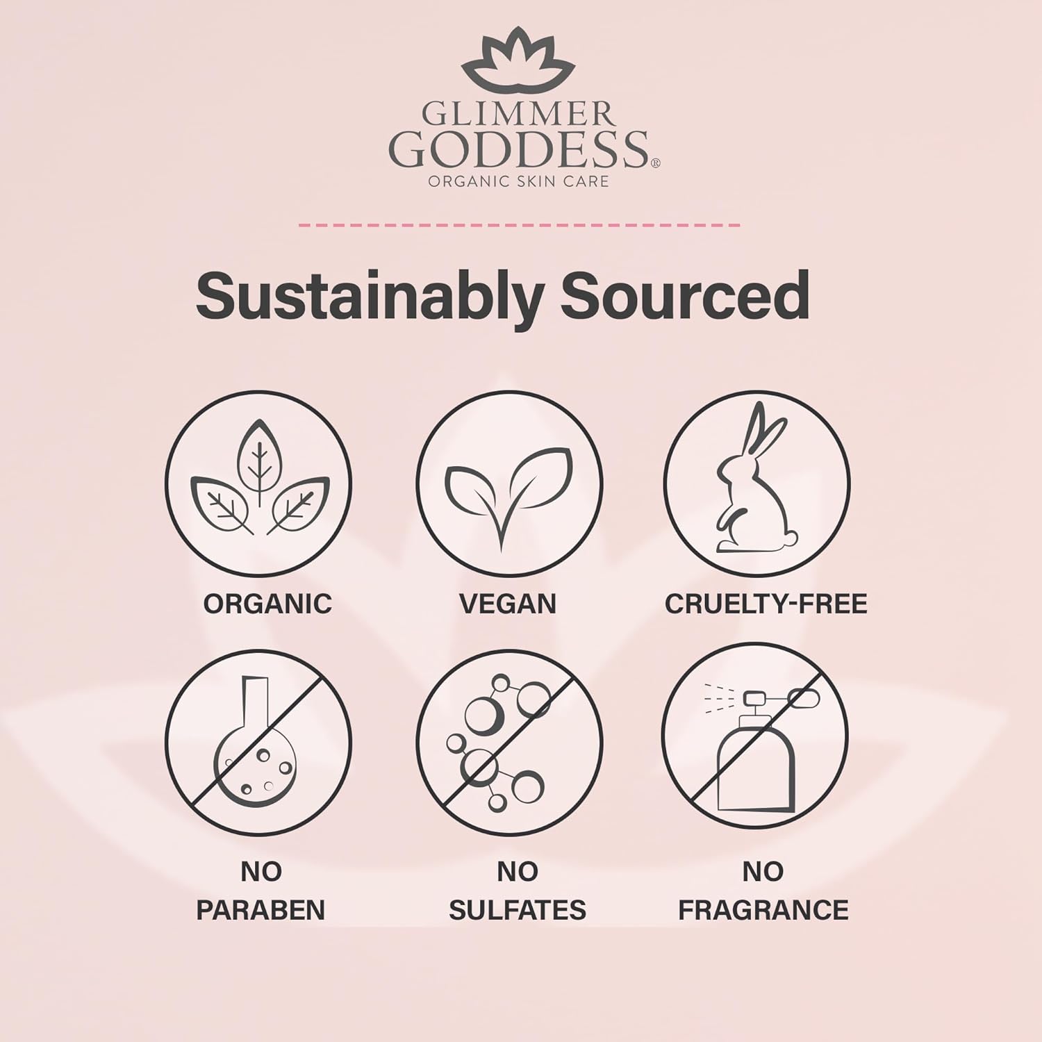 Glimmer Goddess Organic Whipped Body Butter for Women - Moisturizer Cream with Shea & Cocoa Butter, Almonds & Coconut Oil - Rosemary Mint Body Butter, 8oz