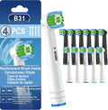12PCS Gum Care Replacement Toothbrush Heads Compatible with Oral B Braun,Electric Toothbrush Heads Brush Heads Compatible with Oral B Pro 1000/1500/500,Smart,Vitality, Triumph Series