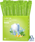 Travel Size Mouthwash Packets – Individual Mini, Alcohol & Fluoride Free, Grapefruit Mint Flavor, Mouthwash to Go for On-The-Go Freshness, Bulk Packets 0.41 Fl Oz