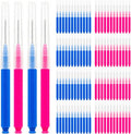 100pcs Interdental Brushes Dental Cleaning Tools Tooth Floss Picks Oral Hygiene Toothpicks