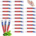 200 Tubes Bulk Travel Size Toothpaste,Extra Small 0.35oz Small Toothpaste Travel Size Bulk 0.8x3.5 inches Peppermint Mini Disposable Toothpaste for Hotel,Guests,Homeless,Charity