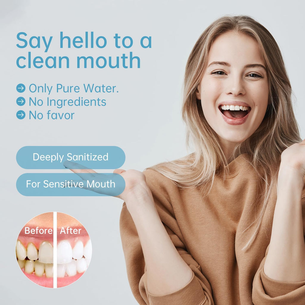 Unflavored Disposable Finger Toothbrush for Adults, 60pcs, Oral Brush ups for Teeth Cleaning, Deep Cleaning Teeth Wipes, Gum Cleanning