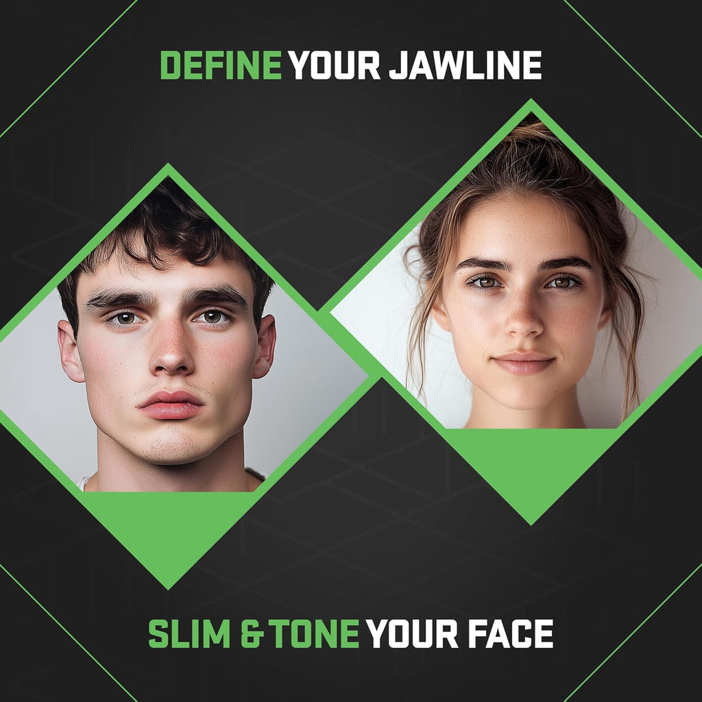 Facial Exerciser Chewing Gum | Pearl-Sized Hard Gums | Adjust Resistance by Chewing 3–5 pcs | Sugar-Free Mint Flavor | 4 Months’ Supply | Strengthen Facial Muscles, Sculpt Jawline & Tone Face Naturally