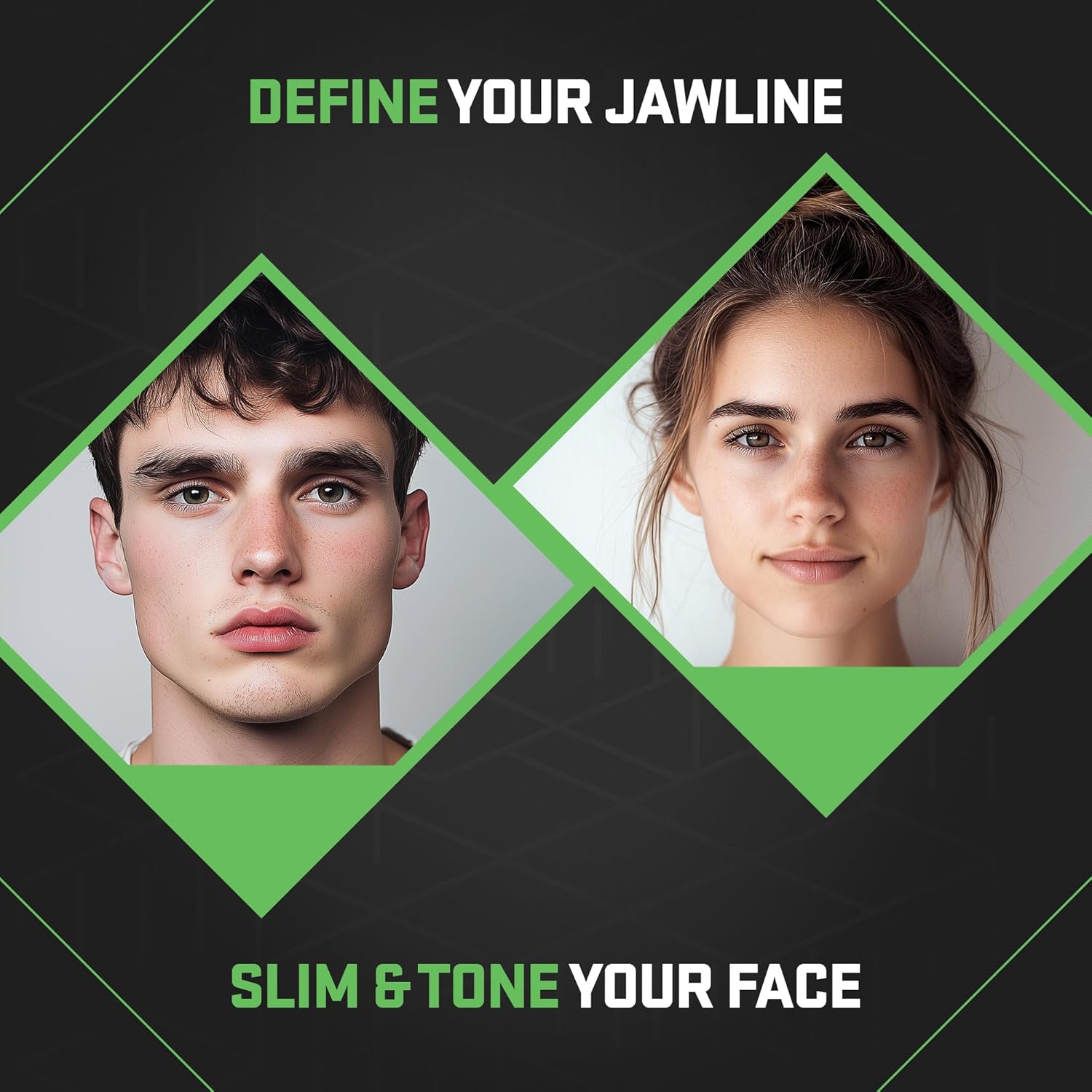 Facial Exerciser Chewing Gum | Pearl-Sized Hard Gums | Adjust Resistance by Chewing 3–5 pcs | Sugar-Free Mint Flavor | 4 Months’ Supply | Strengthen Facial Muscles, Sculpt Jawline & Tone Face Naturally