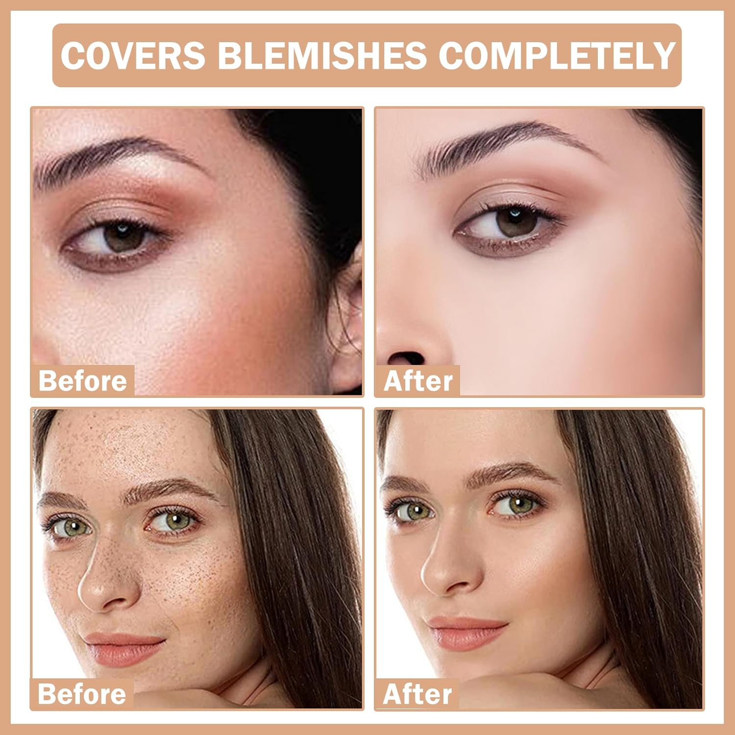 Under Eye Concealer for Dark Circles Color Corrector Pro Full Coverage Concealer de oieras Long-lasting Cover up Makeup-05 MEDIUM HONEY