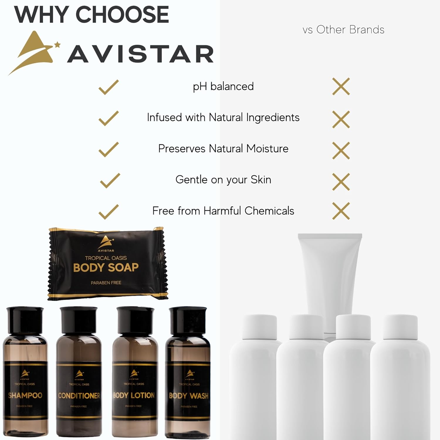 200 Piece Hotel Soap & Bulk Toiletries - Hotel Essentials for Guests - Hotel Shampoo & Conditioner Supplies for Guests, Hotel Toiletries Bulk Set, Hotel Soaps & Toiletries Bulk, Hotel Amenities Bulk