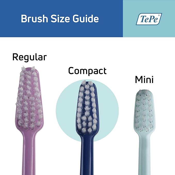 TePe Kids Toothbrush, Extra Soft Kid and Toddler Toothbrush for Ages 3+, 4 Pack