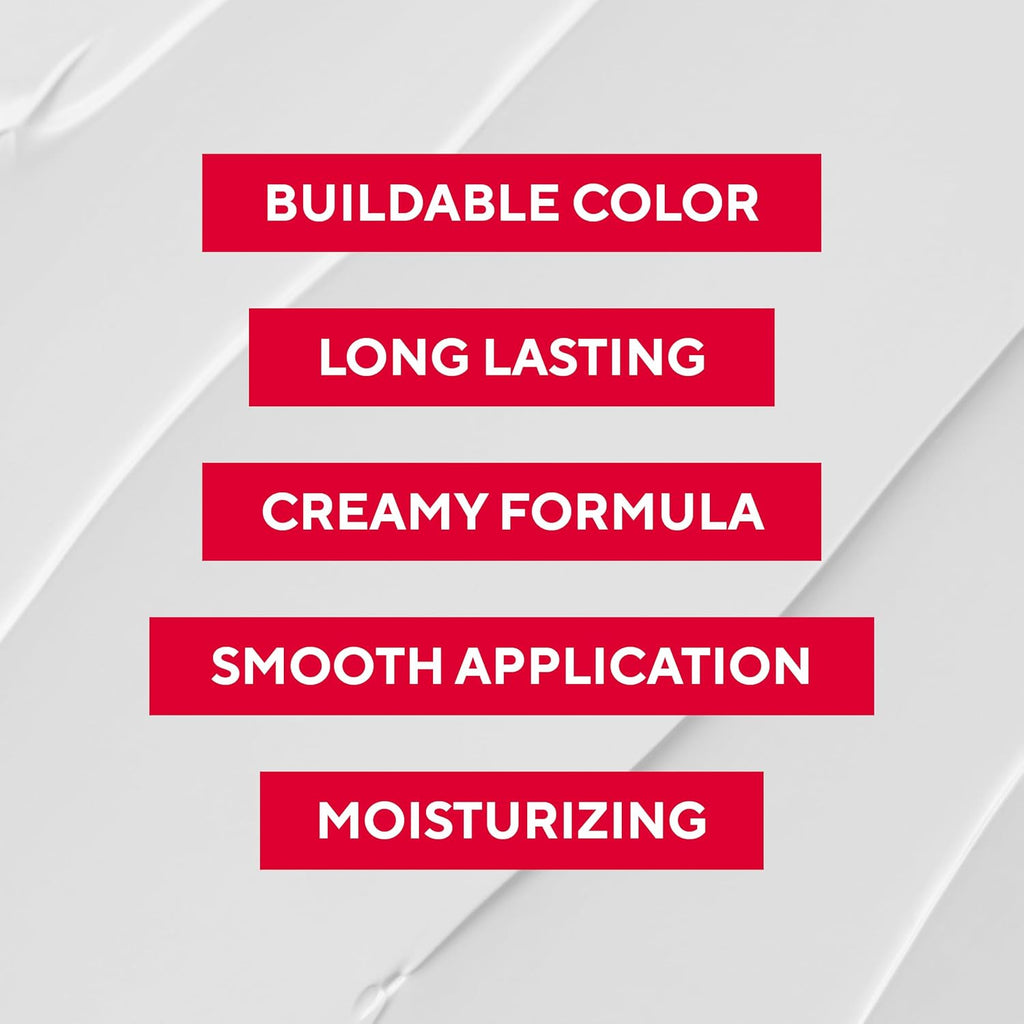 Mirabella - Sealed with a Kiss Full-Coverage Moisturizing Lipstick, Richly Pigmented, Creamy Lip Makeup, Hydrating Mineral-Based Lip Color with Antioxidant Vitamin E, Shine Shades, Mulberry Mocha