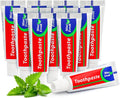 150pcs Travel Size Toothpaste Bulk, 0.88oz/25g Mint Mini Disposable Toothpaste for Hotel, Guests, Homeless, Charity