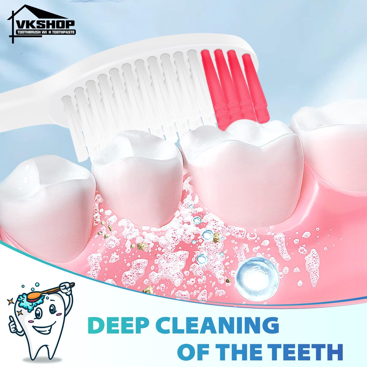 24 Pack Disposable Toothbrush with Toothpaste, Individually Wrapped Travel Toothbrush Kits, Soft Bristles for Travel, Hotels, Camping, Donations, Dental Care (White)