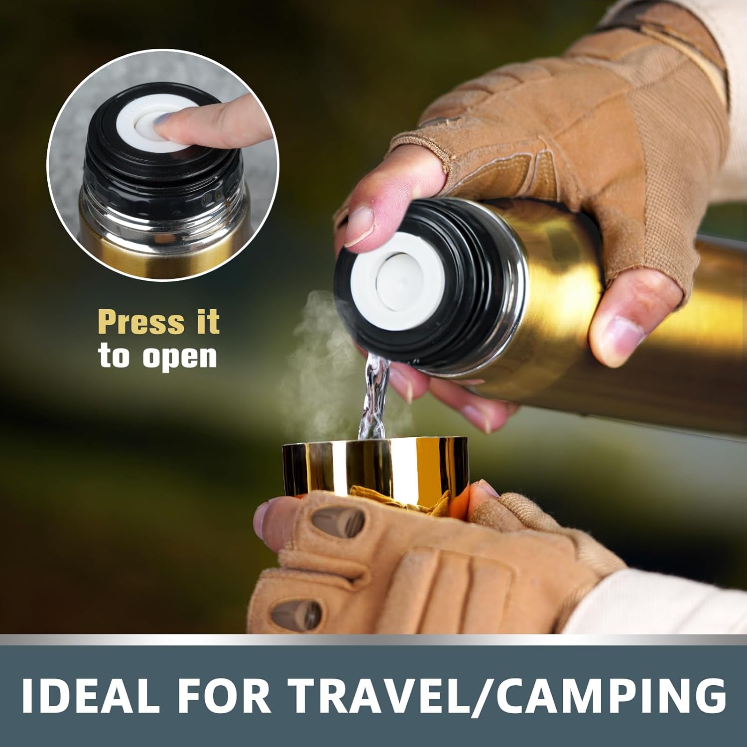 White Elephant Gift for Men Dad Him - 17oz Cool Stainless Steel Tumbler - Unique Christmas Day Hunting Birthday Xmas Mens Gifts for Him Boyfriend Husband - Stocking Stuffers Cup Mug Gifts for Men